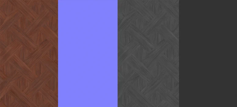 mahogany wood parquet