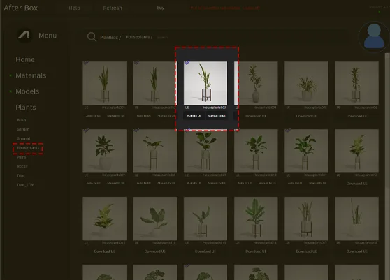 Snake Plant 3D asset