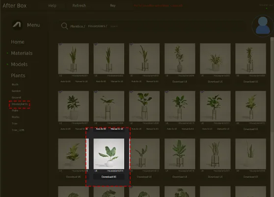 3d banana plant model