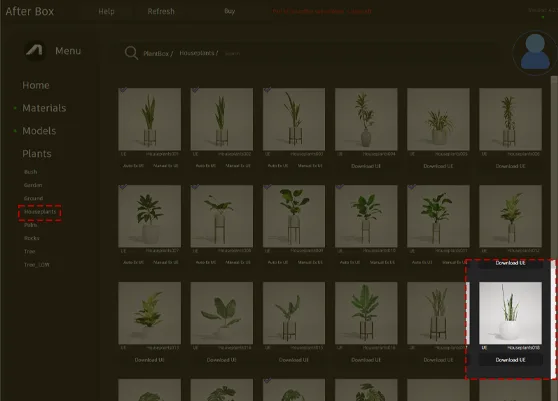 snake plant 3d asset