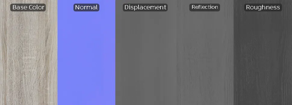 modern wood grain surface