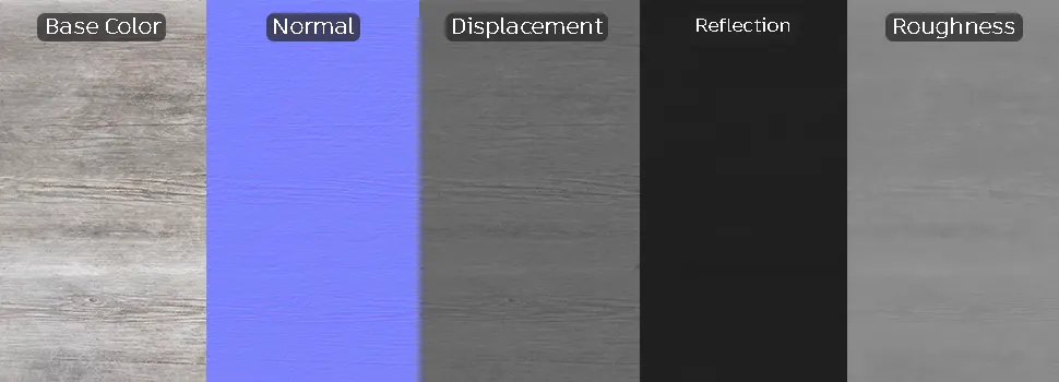 weathered wood material