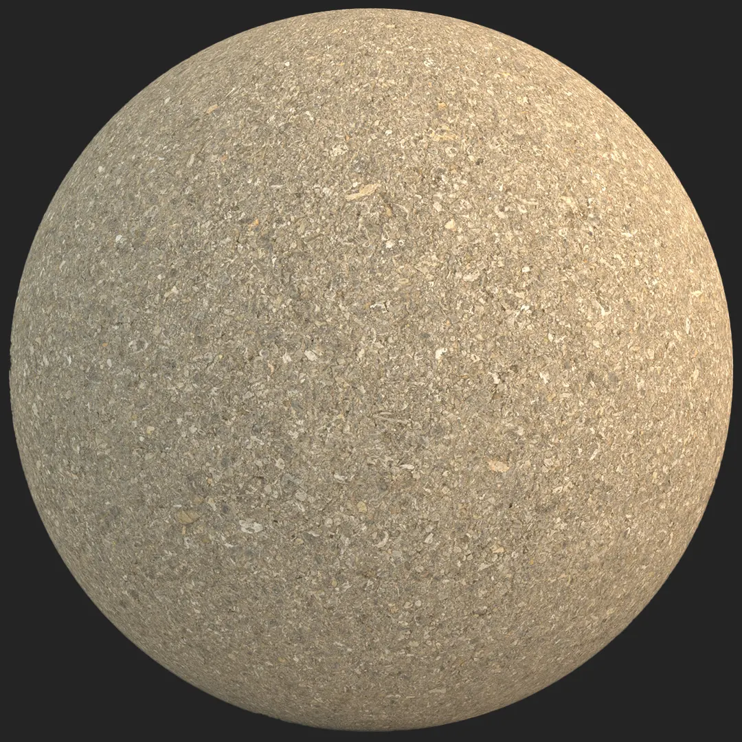 Light Beige Aggregate Asphalt