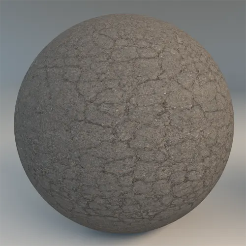 cracked asphalt texture