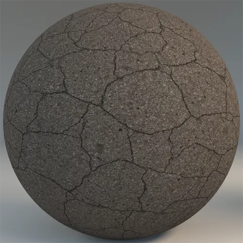 cracked asphalt texture