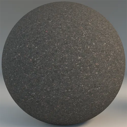 fine-grained dark gray asphalt
