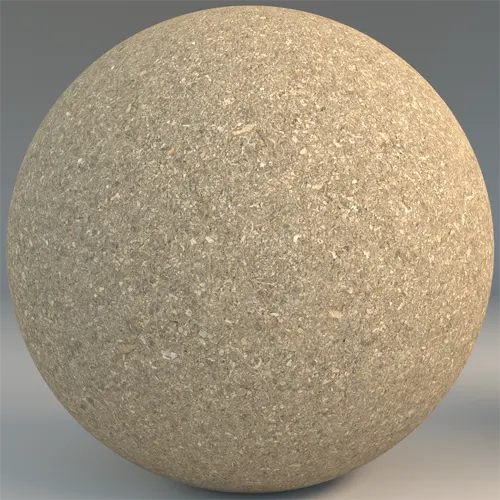 light beige aggregate asphalt