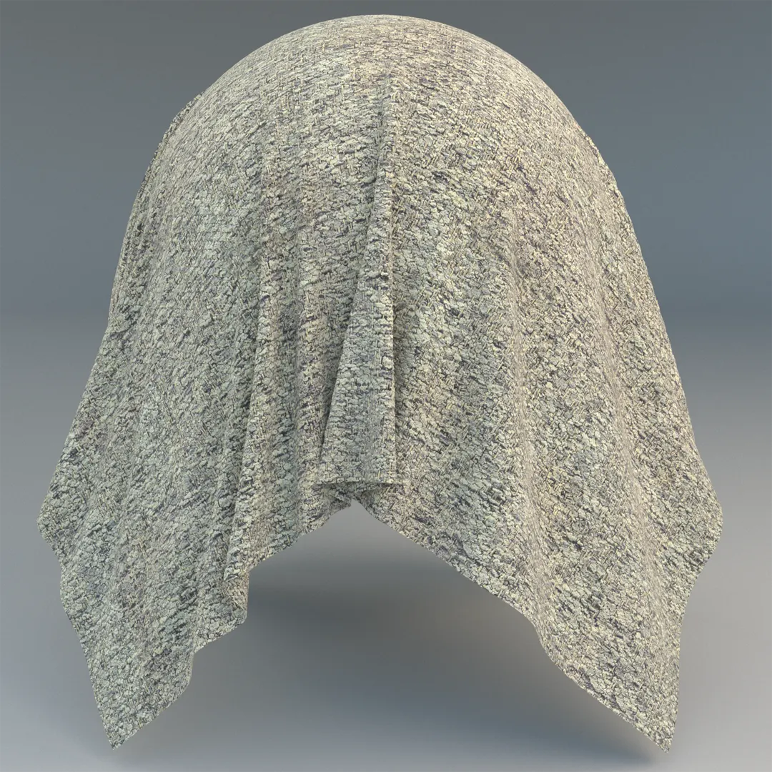 textured gray tweed upholstery