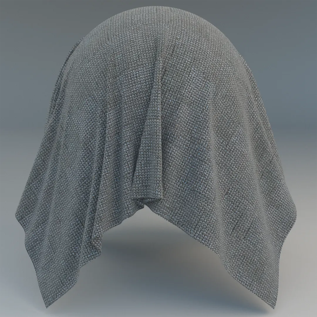 grey jersey knit fabric