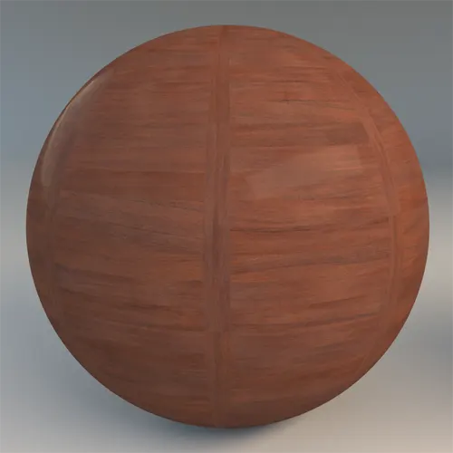 rich walnut parquet