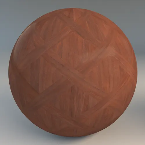woven lattice wood parquet