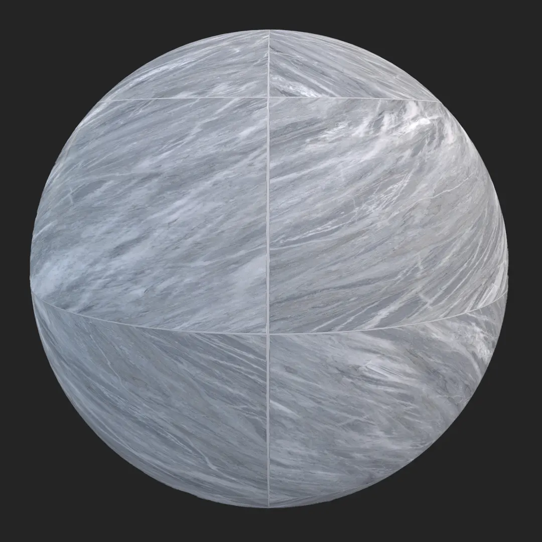 Grey Marble Veined Tile