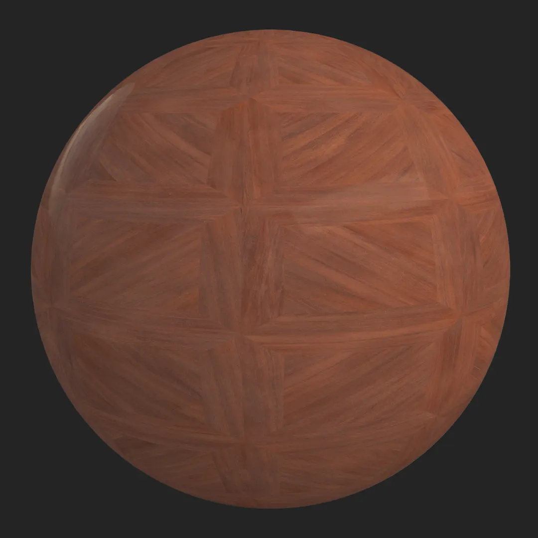 Classic Brown Oak Versailles Parquet Free Ready Material