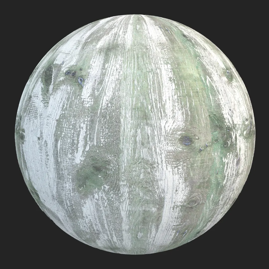 Weathered Distressed Painted Plywood