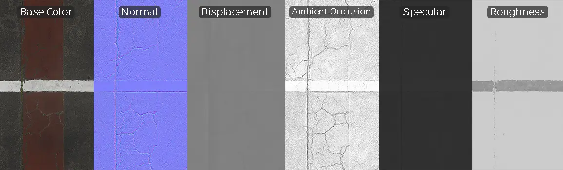 realistic asphalt texture