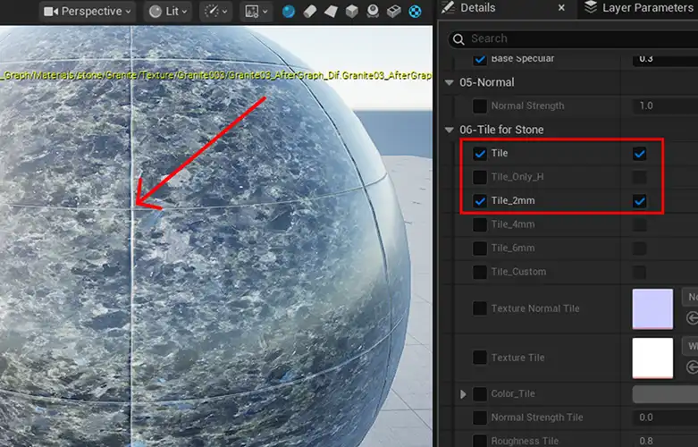 material for Unreal Engine