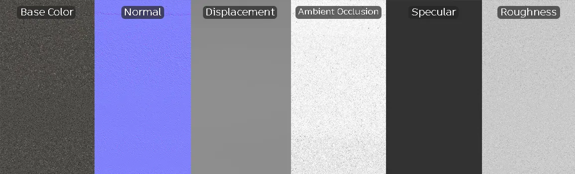 asphalt material for archviz