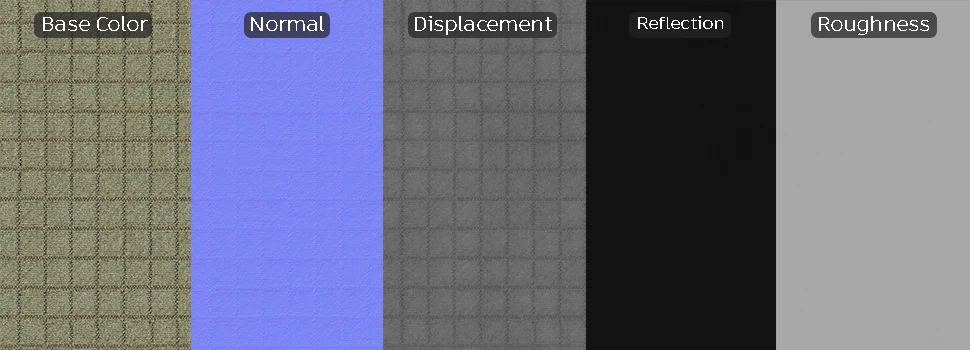 realistic upholstery material