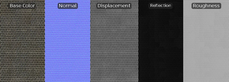 textile PBR texture