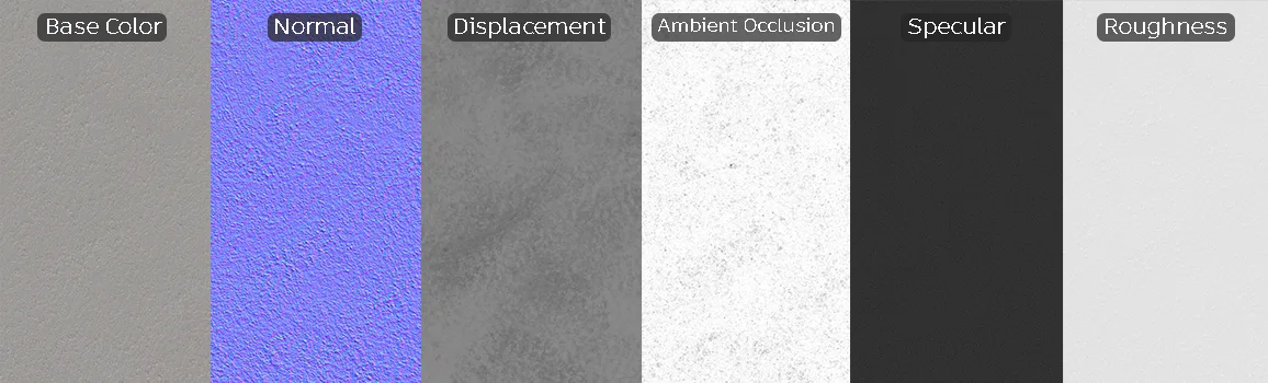 minimalist plaster wall