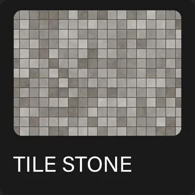 Tile Stone PBR Material