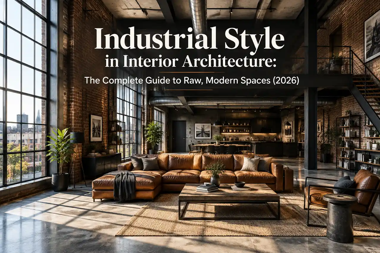 industrial style in interior architecture